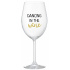 DANCING IN THE WINE - priehľadný pohár na víno 350 ml