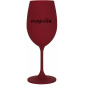 VÍNOPIČKA - bordovy pohár na víno 350 ml
