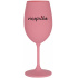 VÍNOPIČKA - ružový pohár na víno 350 ml