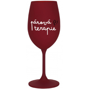 PÁROVÁ TERAPIE - bordo sklenice na víno 350 ml PÁROVÁ TERAPIE - bordo sklenice na víno 350 ml