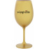VÍNOPIČKA - zlatý pohár na víno 350 ml