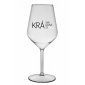 KRÁSNA KRÁĽOVNÁ KRÁSY - priehľadný nerozbitný pohár na víno 470 ml