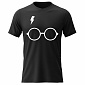 Dámské bavlněné tričko s potiskem - HARRY POTTER - černé