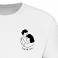 Personalizované pánské tričko - pár v objetí