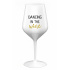 DANCING IN THE WINE - biely nerozbitný pohár na víno 470 ml