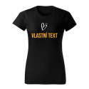 Personalizované dámské tričko s vlastním textem 