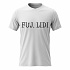 Pánské bavlněné tričko s potiskem - FUJ, LIDI - bílé